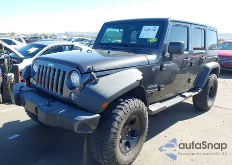 2017 Jeep Wrangler Unlimited Sport 4X4 z USA, uszkodzony, nr VIN 1C4BJWDG0HL607798